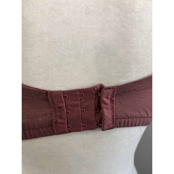 Soma Sensuous Lace Unlined Dusty Pink UnderWired Bra Sexy Comfort Size 38G - Picture 7 of 9